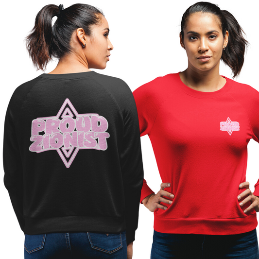 Proud Zionist Star Crewneck Sweater