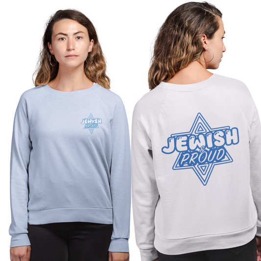 Jewish And Proud Crewneck Sweater