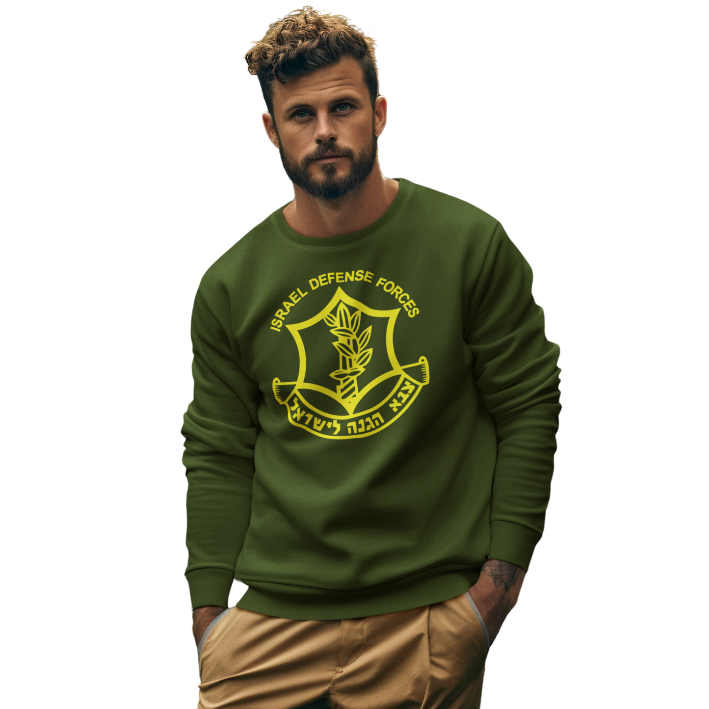 Israeli Defense Forces Crewneck Sweater