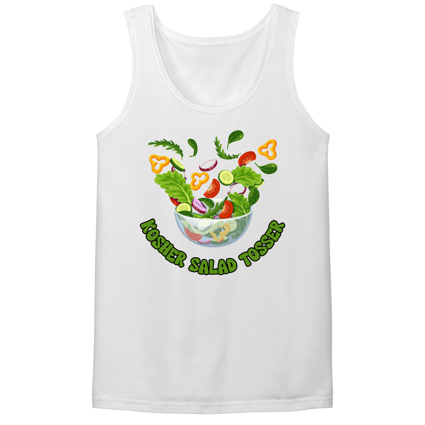 Kosher Salad Tosser Mens Tank Top