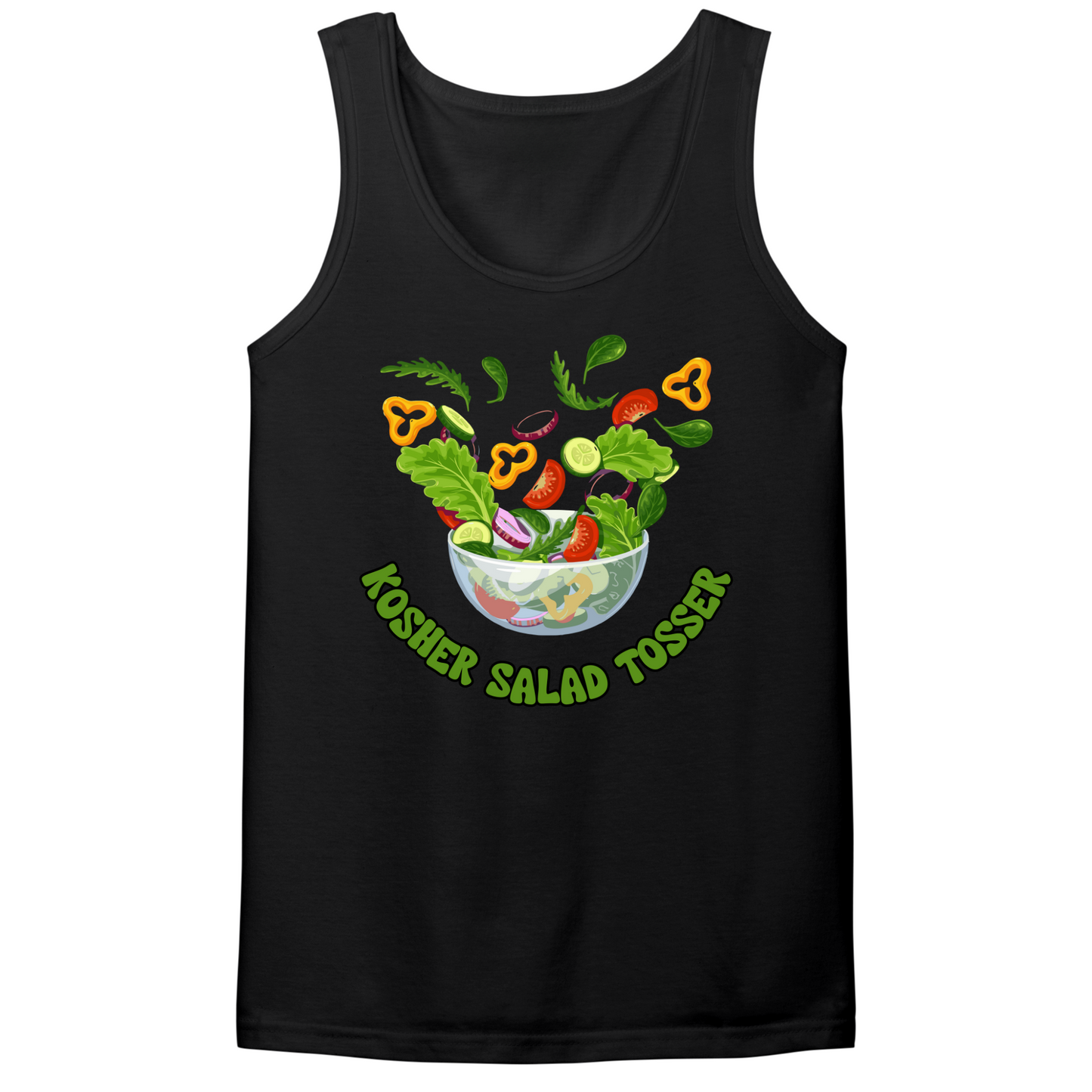 Kosher Salad Tosser Mens Tank Top