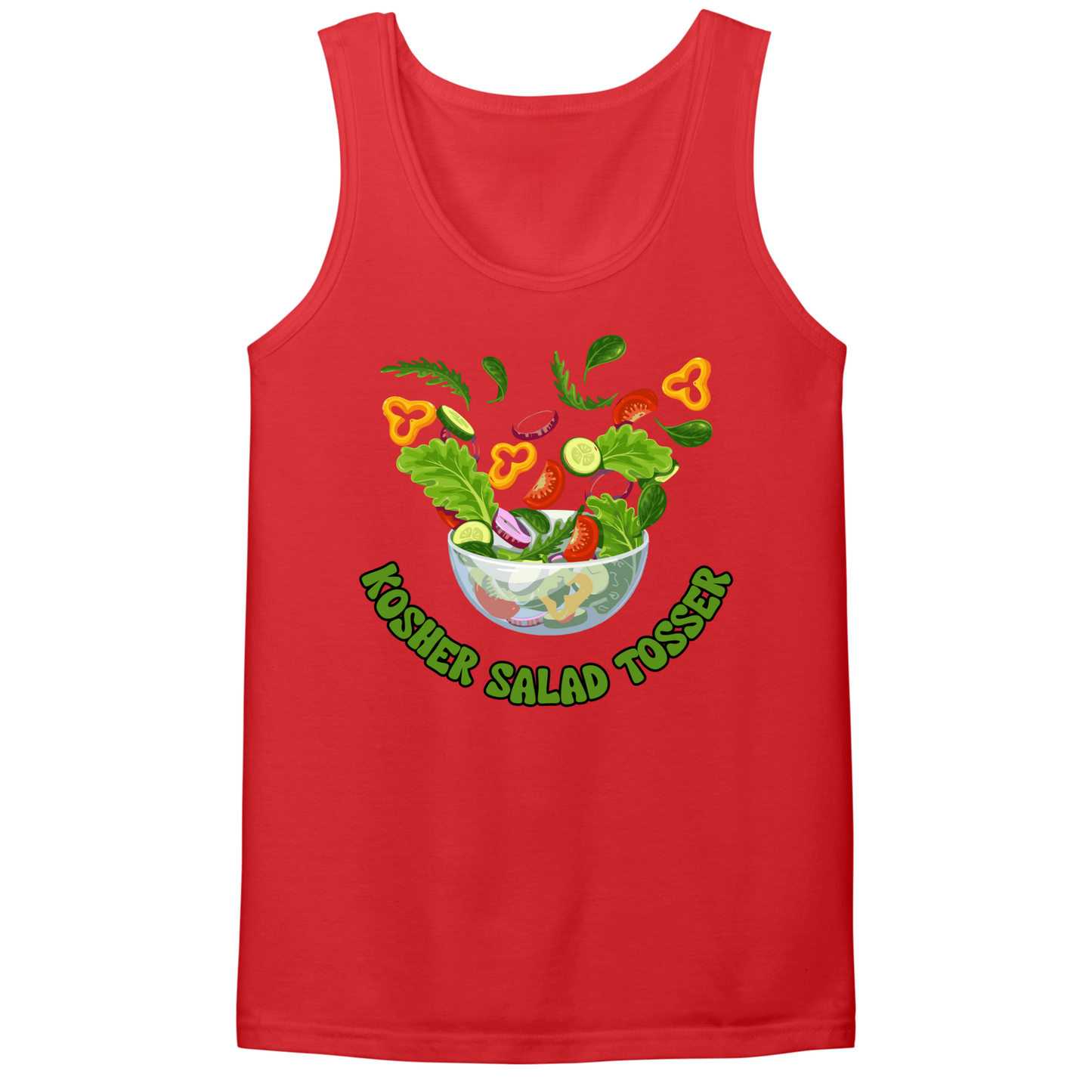 Kosher Salad Tosser Mens Tank Top