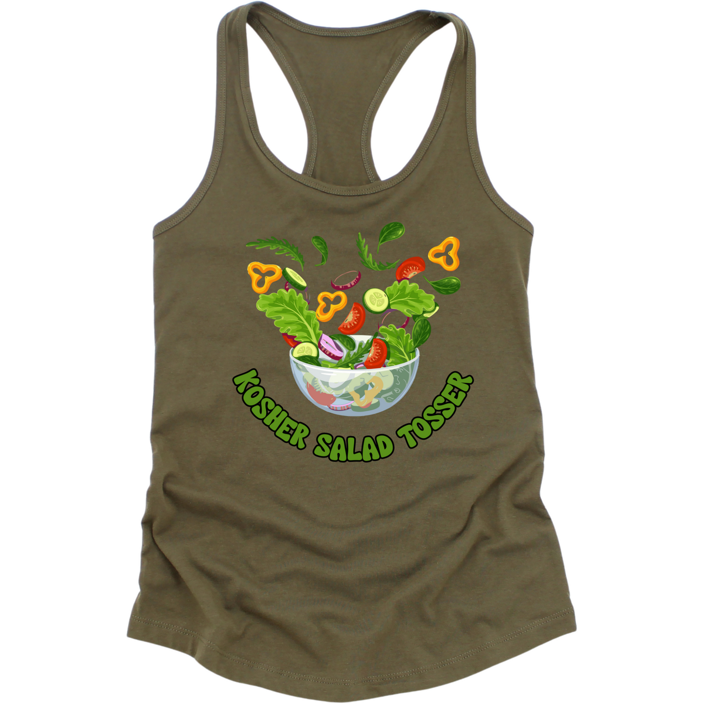 Kosher Salad Tosser Womens Tank Top