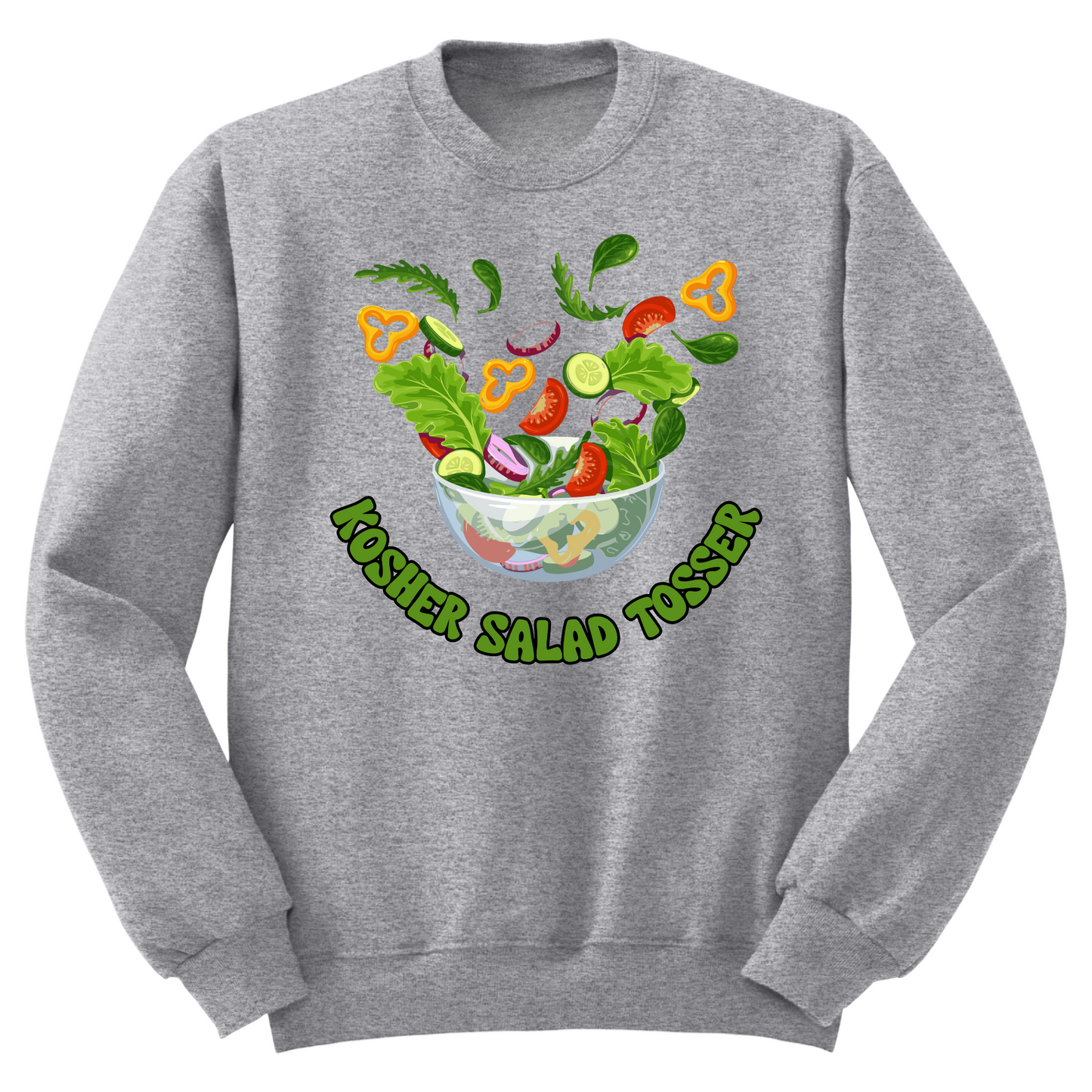 Kosher Salad Tosser Crewneck Sweater