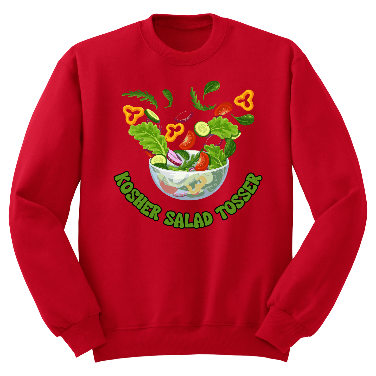 Kosher Salad Tosser Crewneck Sweater