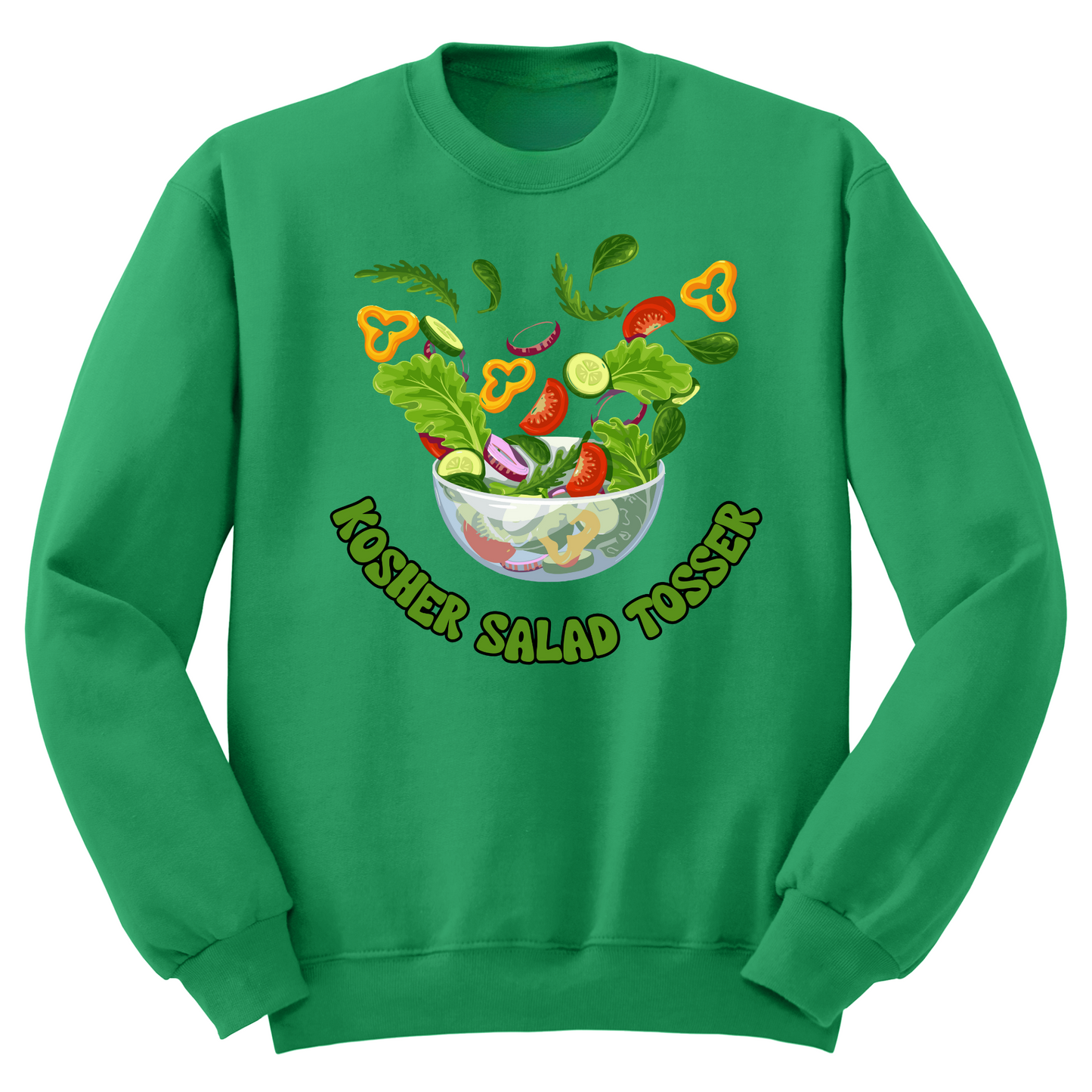 Kosher Salad Tosser Crewneck Sweater