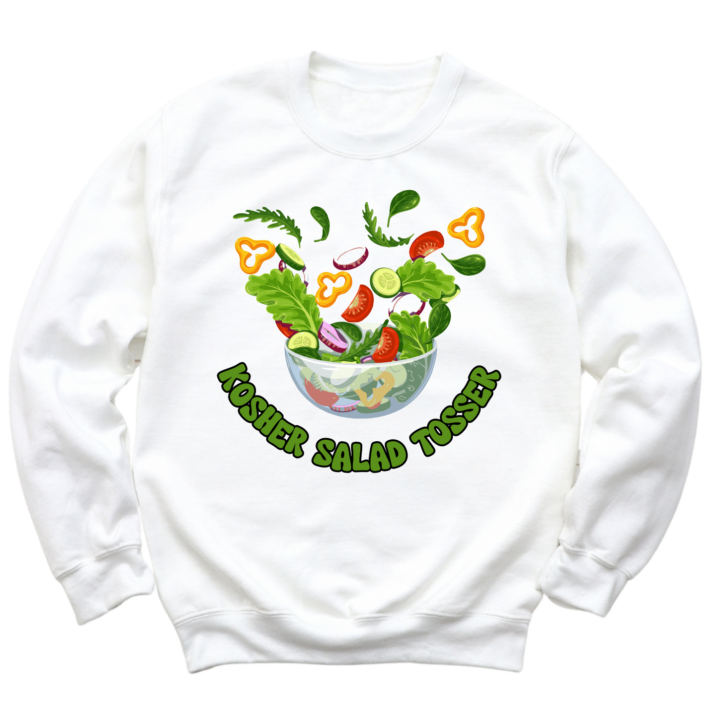 Kosher Salad Tosser Crewneck Sweater