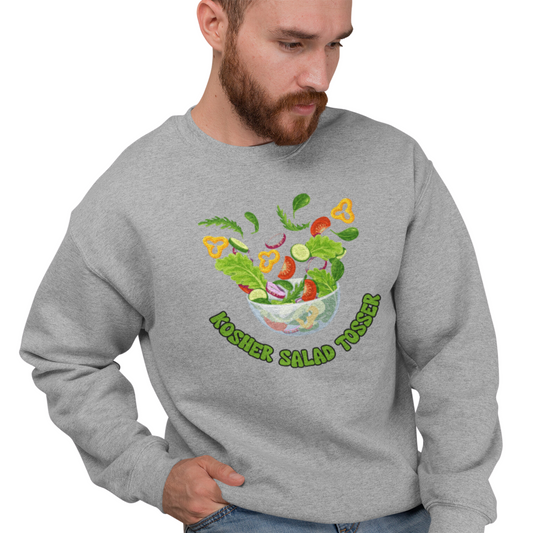 Kosher Salad Tosser Crewneck Sweater