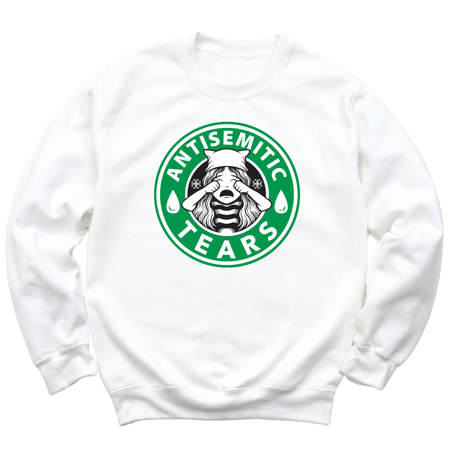 Antisemitic Tears Crewneck Sweater