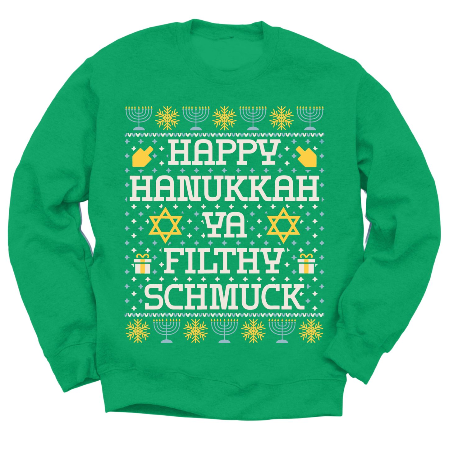 Happy Hanukkah Ya Shmuck Hanukkah Sweater