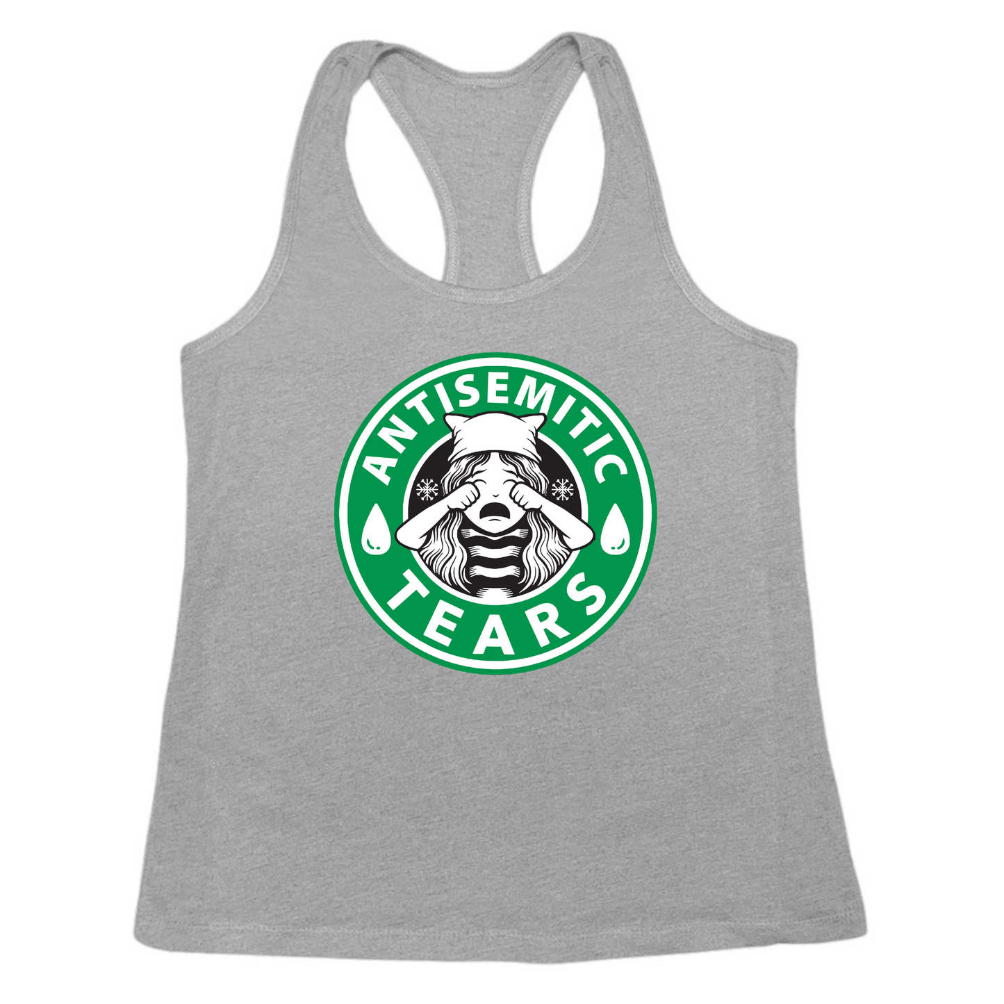 Antisemitic Tears Womens Tank Top