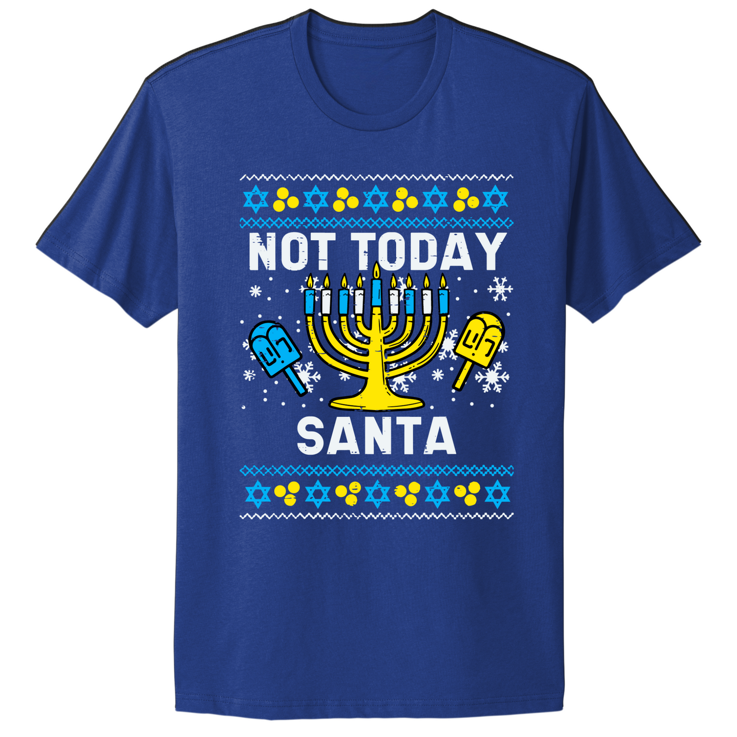 Not Today Santa Hanukkah T-shirt