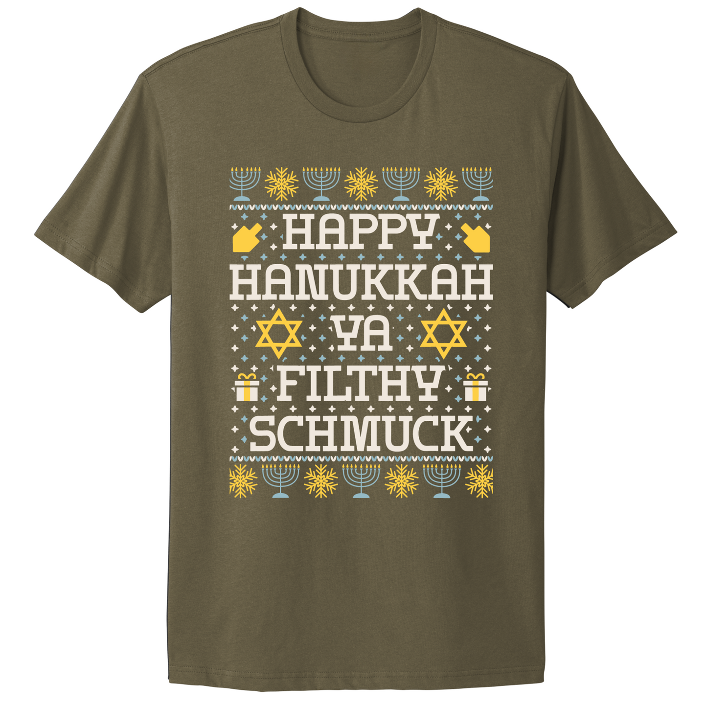 Filthy Shmuck Hanukkah T-shirt