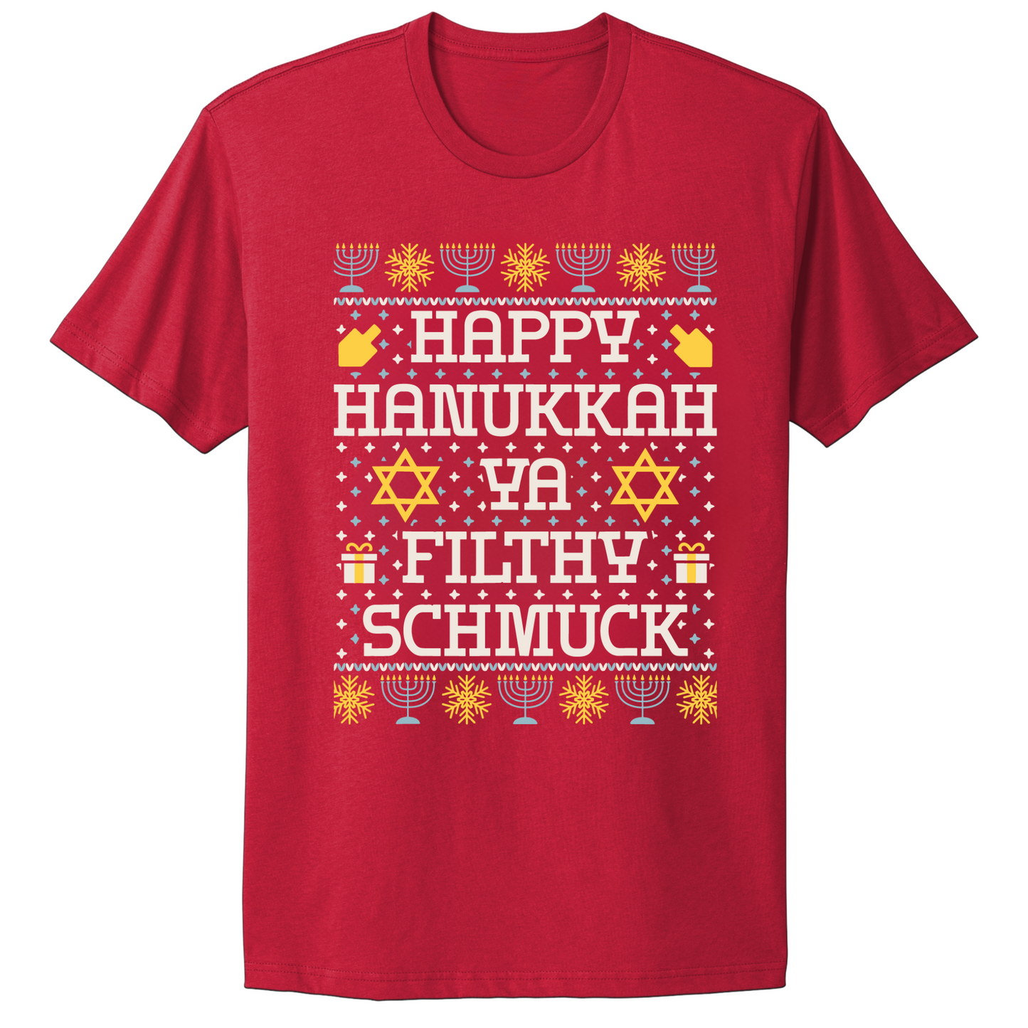 Filthy Shmuck Hanukkah T-shirt