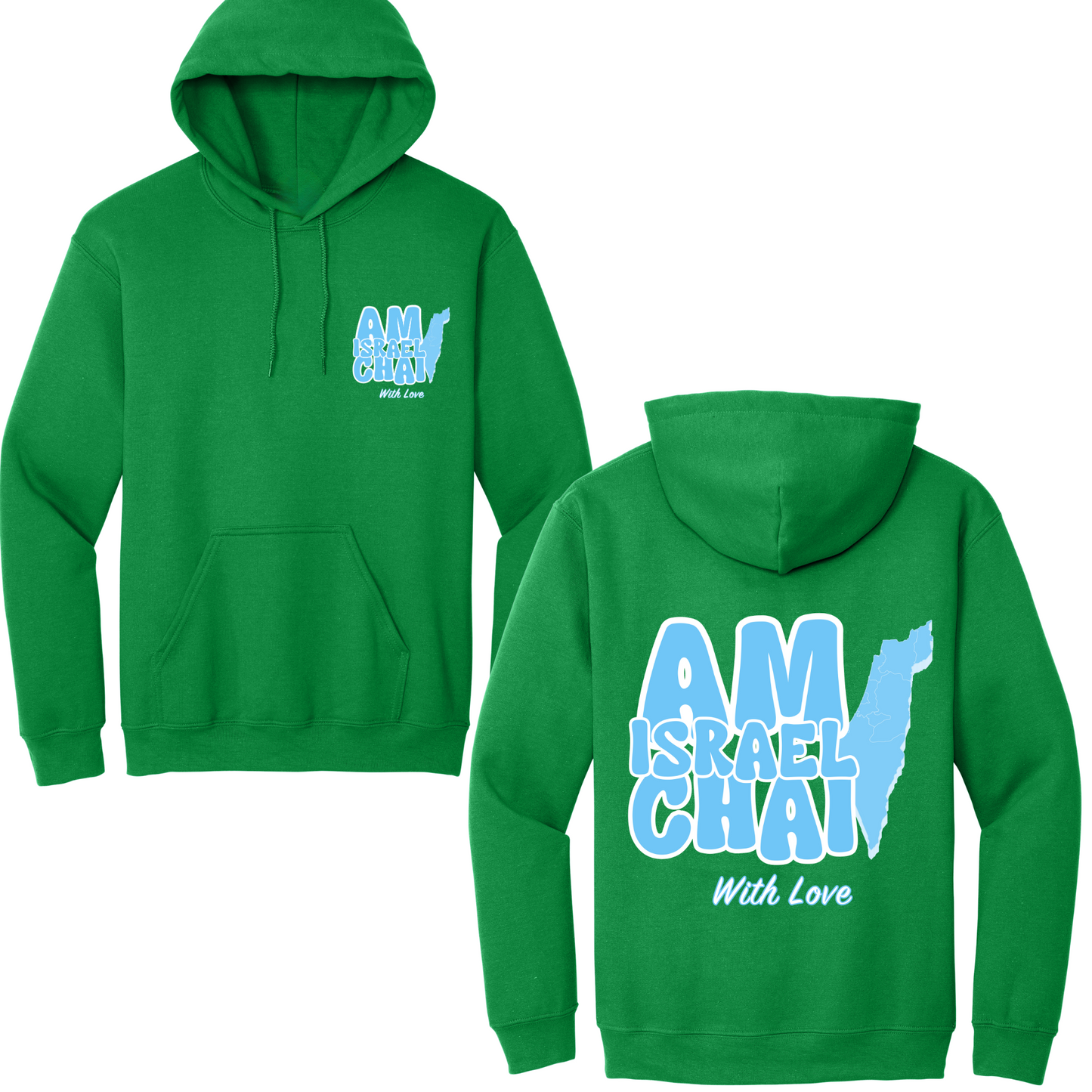 Am Israel With Love Hoodie