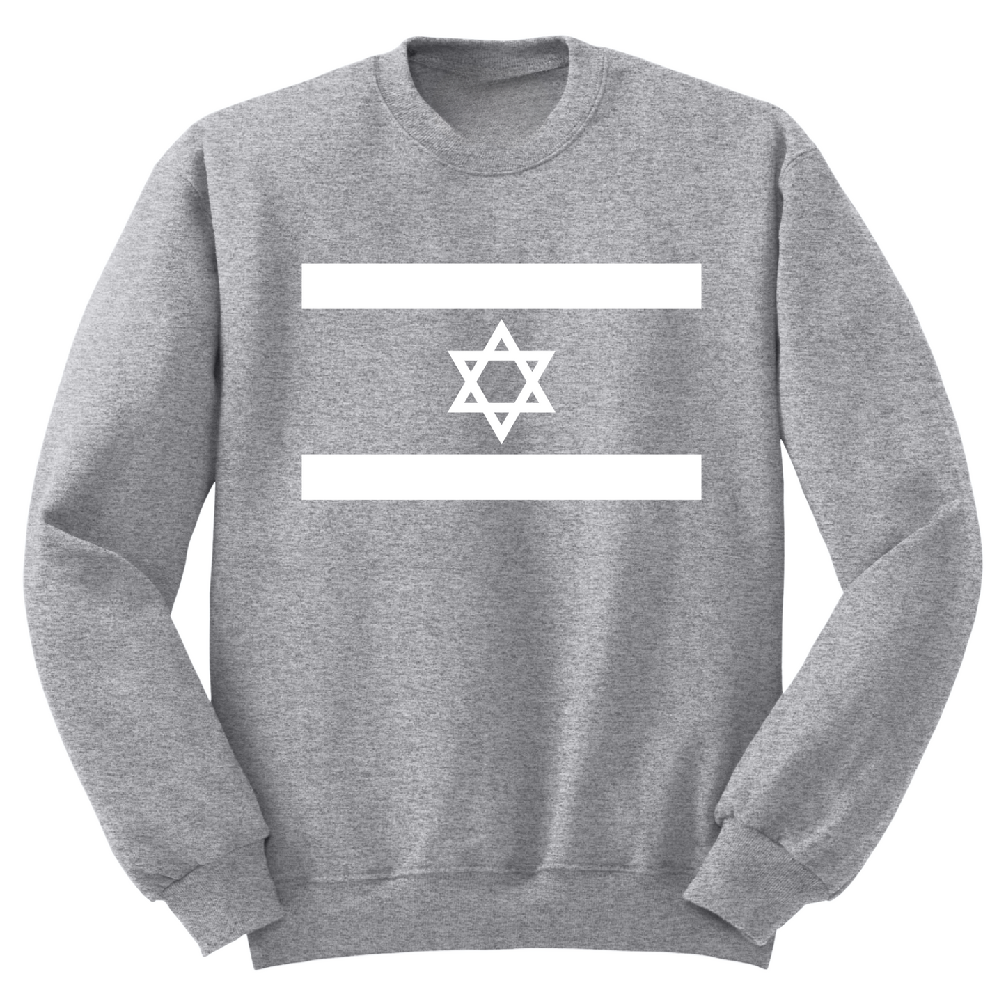 Israel Flag Crewneck Sweater