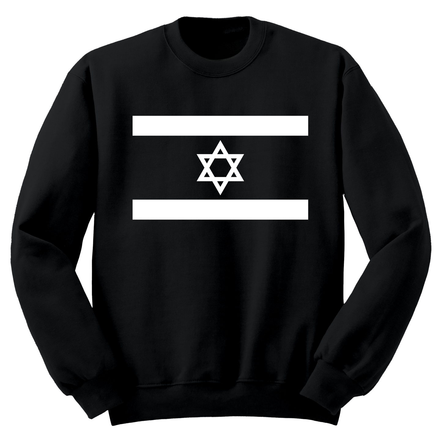 Israel Flag Crewneck Sweater