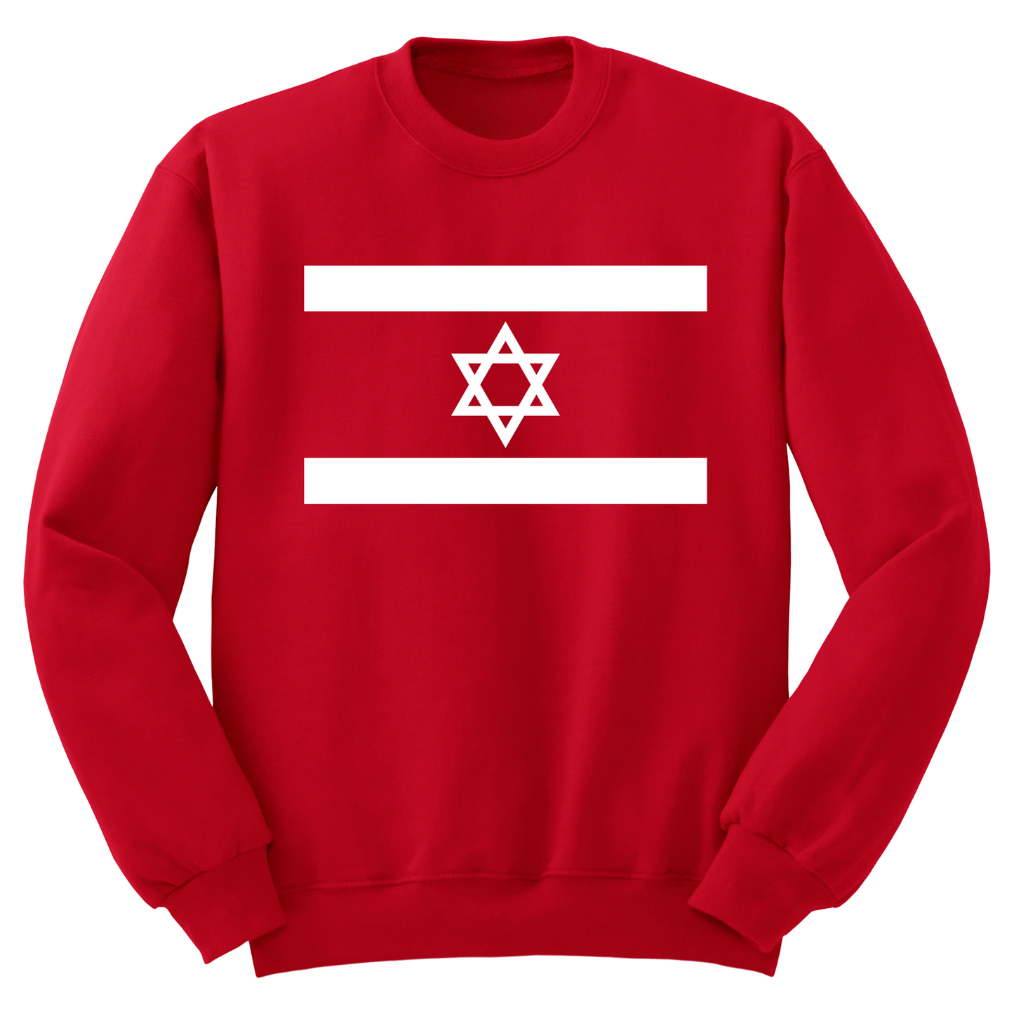 Israel Flag Crewneck Sweater