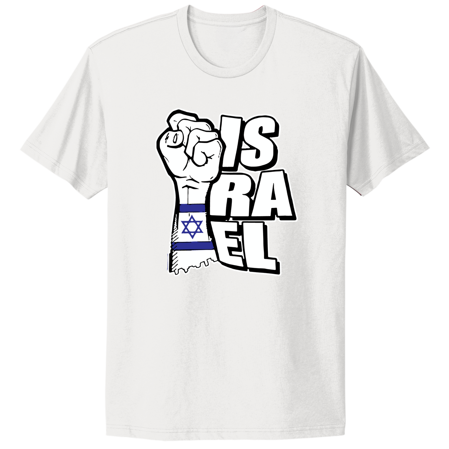 Israeli Flag Arm Band T-shirt